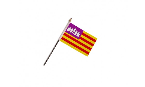 Balearic Islands Hand Flags